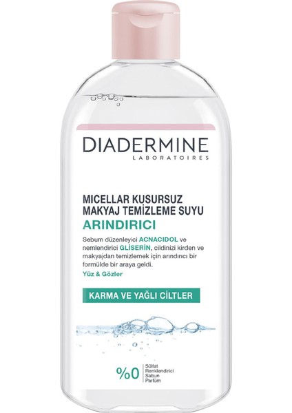 Arındırıcı Micellar Kusursuz Makyaj Temizleme Suyu 400 ML