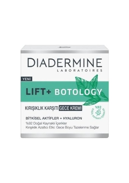 Lift+ Botology Gece Kremi 50 ml