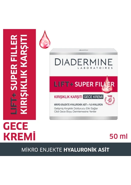 Lift + Superfiller Gece Yüz Kremi 50 ML