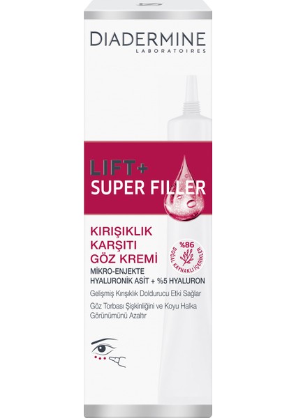 Lift + Superfiller Göz Çevresi Kremi 15 ML