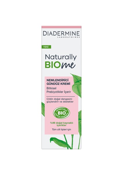 Naturally Bio Me Nemlendirici Gündüz Kremi 50 ML