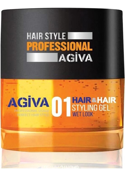 Hair Styling Gel 01 Wet Look 700 ml