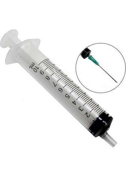 10 ml 3parça 21G 0.80X38MM Enjektör - 50Lİ fiyatları