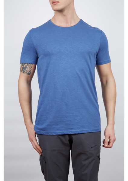 Albino Basic T-Shirt Indigo