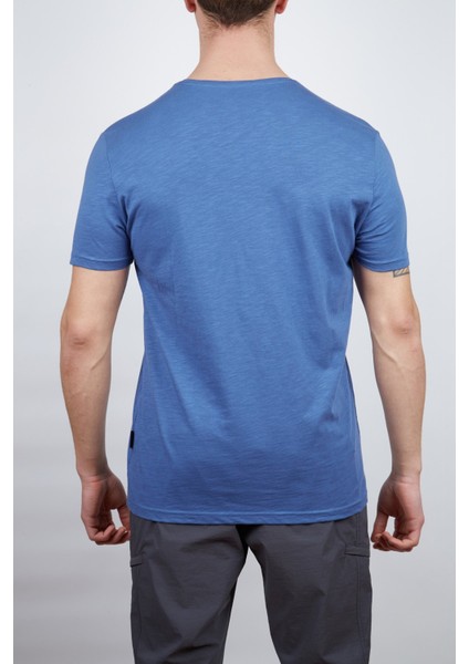 Albino Basic T-Shirt Indigo modelleri
