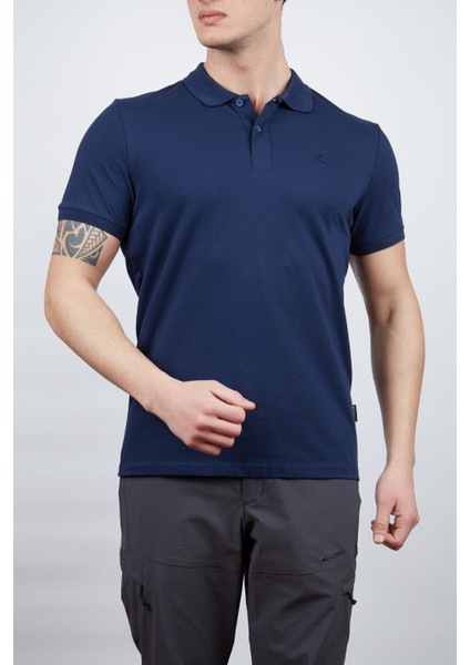 Stratus Erkek Polo T-Shirt Indigo