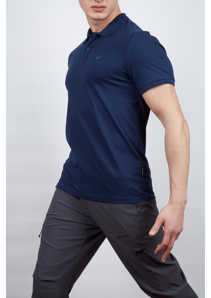 Stratus Erkek Polo T-Shirt Indigo modelleri