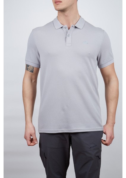 Roc Erkek Polo T-Shirt Gri