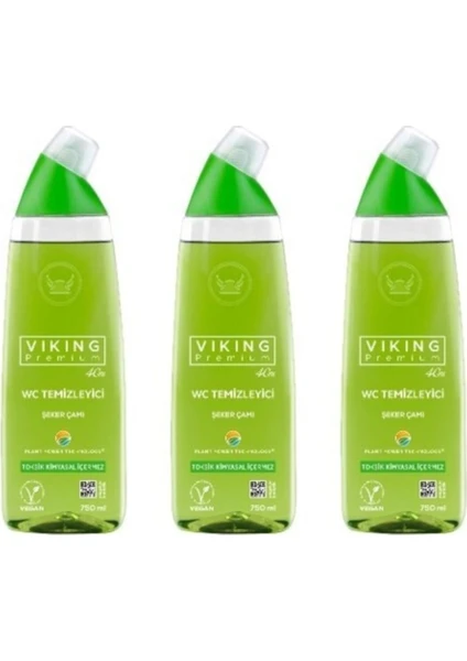 Premium Wc Temizleyici Şeker Çamı 750 ml 8'li