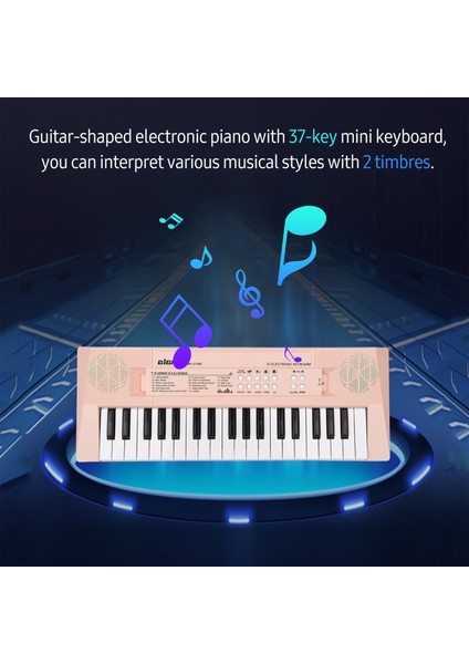 Mini Klavyeli Elektronik Piyano 37 Tuşlu Elektronik (Yurt Dışından)