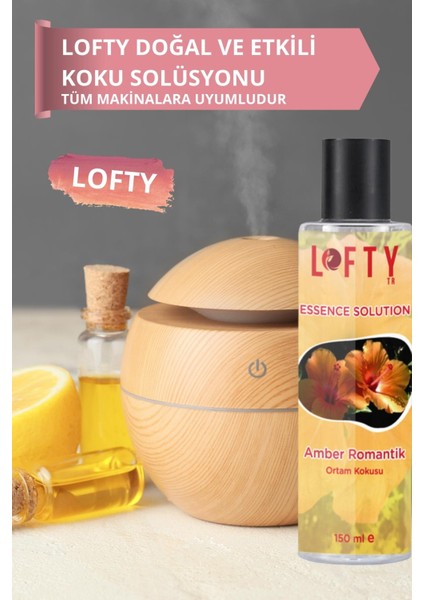 Amber Romantik Tüm Koku Makinalara Uyumlu Alan Kokusu 150 ml