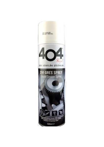 Gres Yağı Sıvı Sprey 400 ml