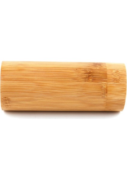 Bamboo Cylinder Glasses Case Bamboo Wooden Sunglasses Case (Primary Color Bamboo) (Yurt Dışından) modelleri