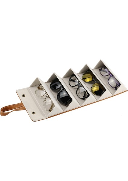 vshopVshop 6 Bölmeli Gözlük Saklama Kutusu - Kahverengi (Yurt Dışından) fiyatları