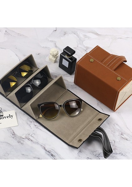 vshopVshop 6 Bölmeli Gözlük Saklama Kutusu - Kahverengi (Yurt Dışından) fırsatları