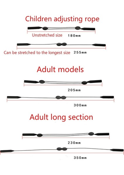 2 Pcs Adjustable Glasses Lanyard (Yurt Dışından) indirimleri