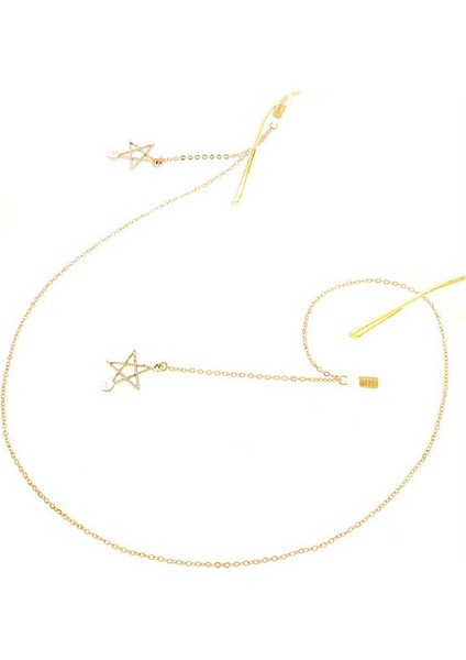 2 Adet Kolye Inci Kolye Gözlük Zinciri (Gold) (Yurt Dışından) modelleri