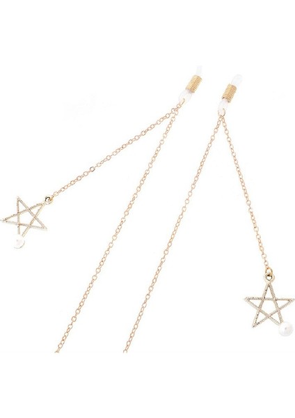 2 Adet Kolye Inci Kolye Gözlük Zinciri (Gold) (Yurt Dışından) fırsatları