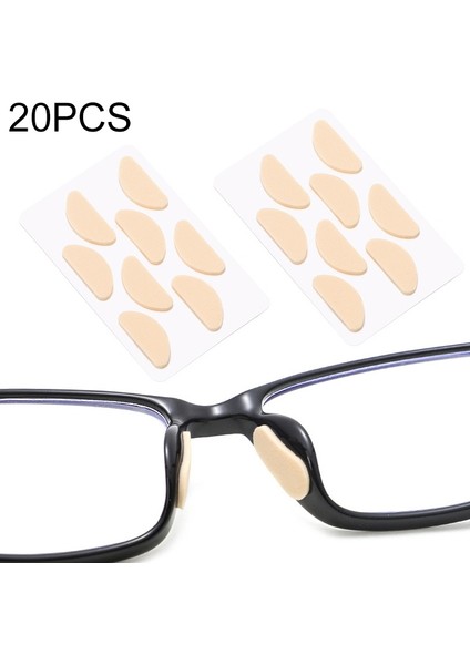 20 Adet Eva Kaymaz Burun Mat (D Tipi Cilt Rengi 1.0mm) (Yurt Dışından)