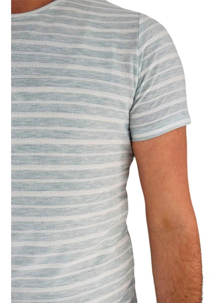 Erkek Sıfır Yaka Tişört T-750 BGL-ST01836 fırsatları