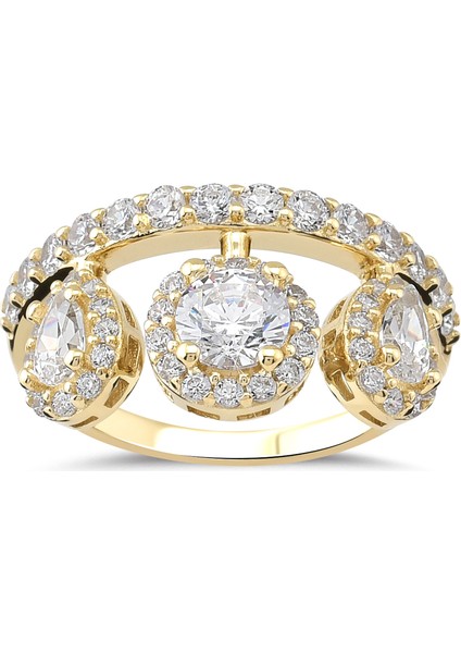 Preciosa Zirconia Taşlı Gümüş Fantazi Yüzük YZG.397 fiyatları