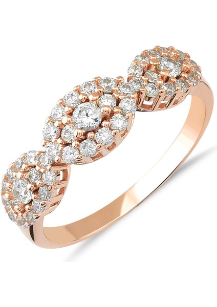 Preciosa Zirconia Taşlı Gümüş Fantazi Yüzük YZG.364
