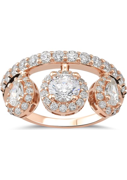 Preciosa Zirconia Taşlı Gümüş Fantazi Yüzük YZG.397 fiyatları