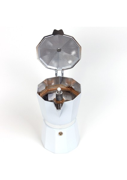 Bambu Saplı Mokapot 6 Cup Beyaz fiyatları