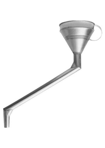 Dirsekli Yağ Hunisi, 19CM