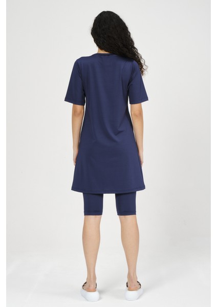 Basic Yarım Kol Battal Yarı Kapalı Mayo indirimleri