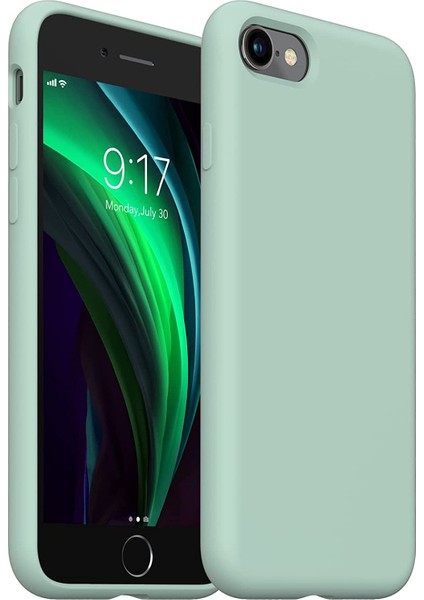 Apple iPhone 7 8 SE 2020 Kılıf Lansman Içi Kadife Silikon Kapak Kılıf
