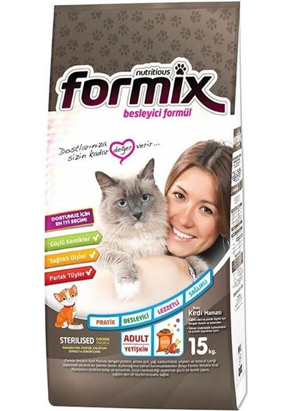 Formix Kısır Kedi Maması 15 kg