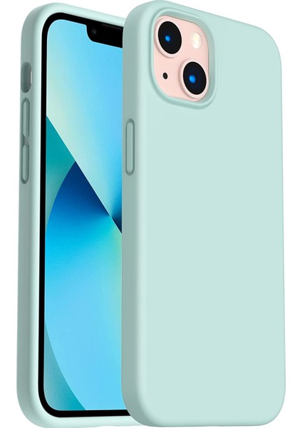 Apple iPhone 13 Mini Kılıf Lansman Içi Kadife Silikon Kapak Kılıf