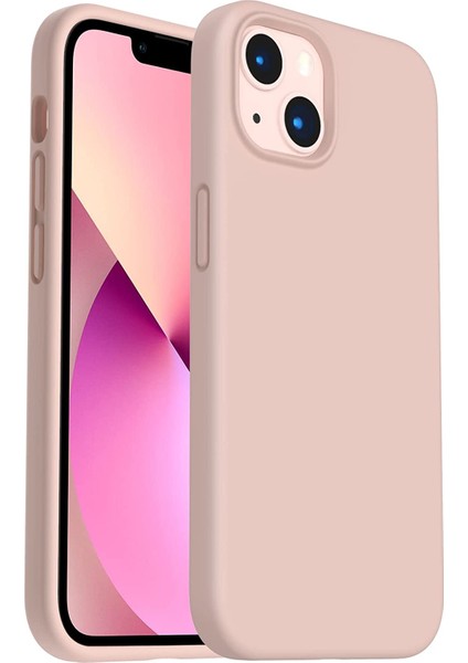Apple iPhone 13 Mini Kılıf Lansman Içi Kadife Silikon Kapak Kılıf