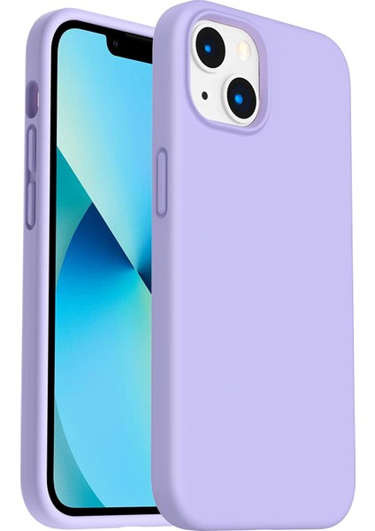 Apple iPhone 13 Mini Kılıf Lansman Içi Kadife Silikon Kapak Kılıf
