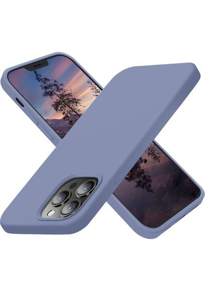 Apple iPhone 13 Pro Kılıf Lansman Içi Kadife Silikon Kapak Kılıf