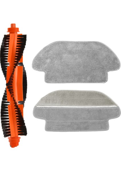 xiaomi Mop Pro STYJ02YM (Beyaz) Uyumlu Yedek Ana Fırça ve Mop-3 Parça