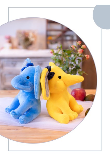 Fil Peluş Oyuncak Bebek Bebek Uyku ile Bebek Fil Yatıştırıcı Yumuşak Yastık Çocuk Doğum Günü Hediyesi Bez Bebek (Yurt Dışından) modelleri