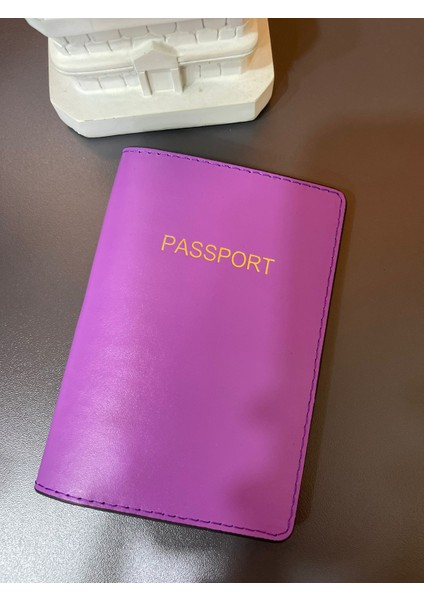 Kişiye Özel Deri Pasaport Kılıfı