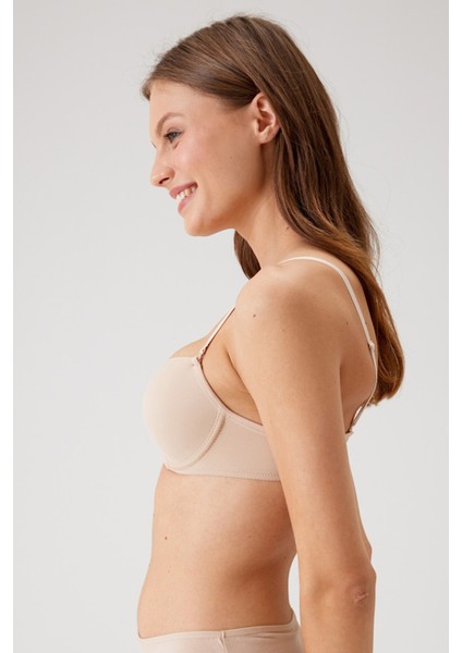 Kadın Balenli Destekli Micro Sütyen 6005 - Ten fırsatları