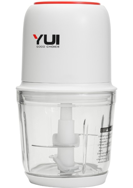 M2003 Şarjlı Cam Hazneli 4 Bıçaklı Rondo (Yui Türkiye Garantili) fiyatları