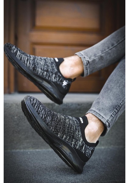 Ossa Slip On Nefes Alan Kalın Taban Erkek Sneaker