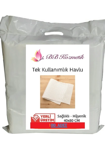 BB Kozmetik Tek Kullanımlık 100 Adet (40X80)