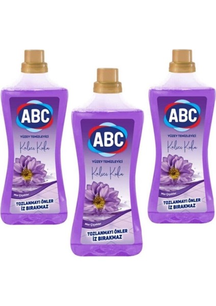 Abc Yüzey Temizleyici Mor Çiçekler 3 x 900 ml