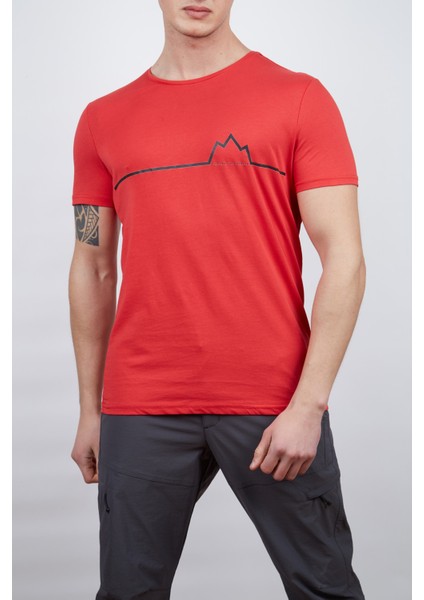 Nordic Erkek T-Shirt Kırmızı