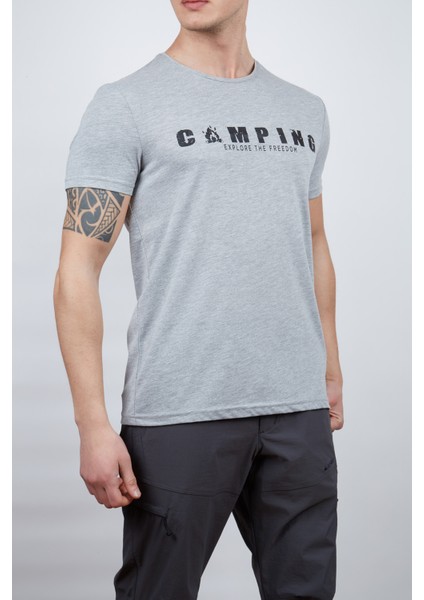 Buteo Erkek T-Shirt Gri Melanj fiyatları