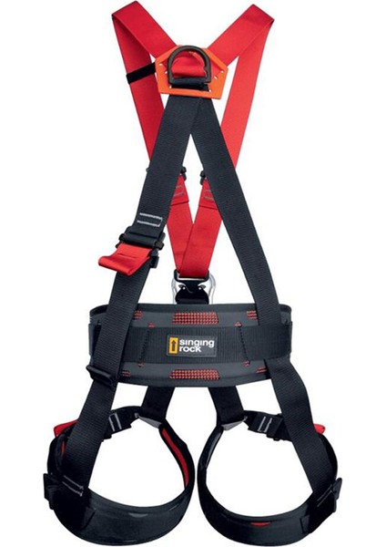 Tarzan Full Body Harness Black-Red