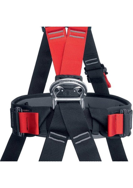 Tarzan Full Body Harness Black-Red