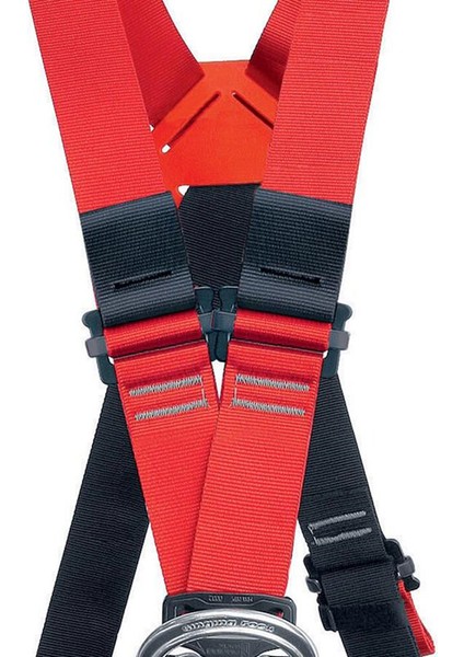 Tarzan Full Body Harness Black-Red