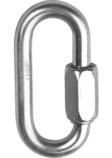 Maıllon Small Oval Çelik Karabina Vidalı Zinc-Plated